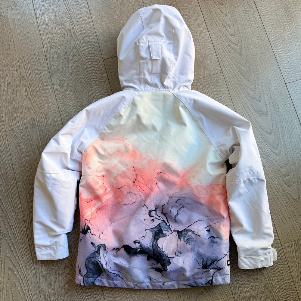 686 Hydra Thermagraph Jacket Peppercorn Cloudbreak Marble Pink Women Medium - Picture 2 of 9